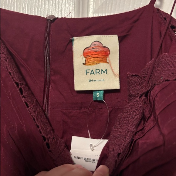 Farm Rio Lace Empire Waist Dress NWT - Picture 10 of 12